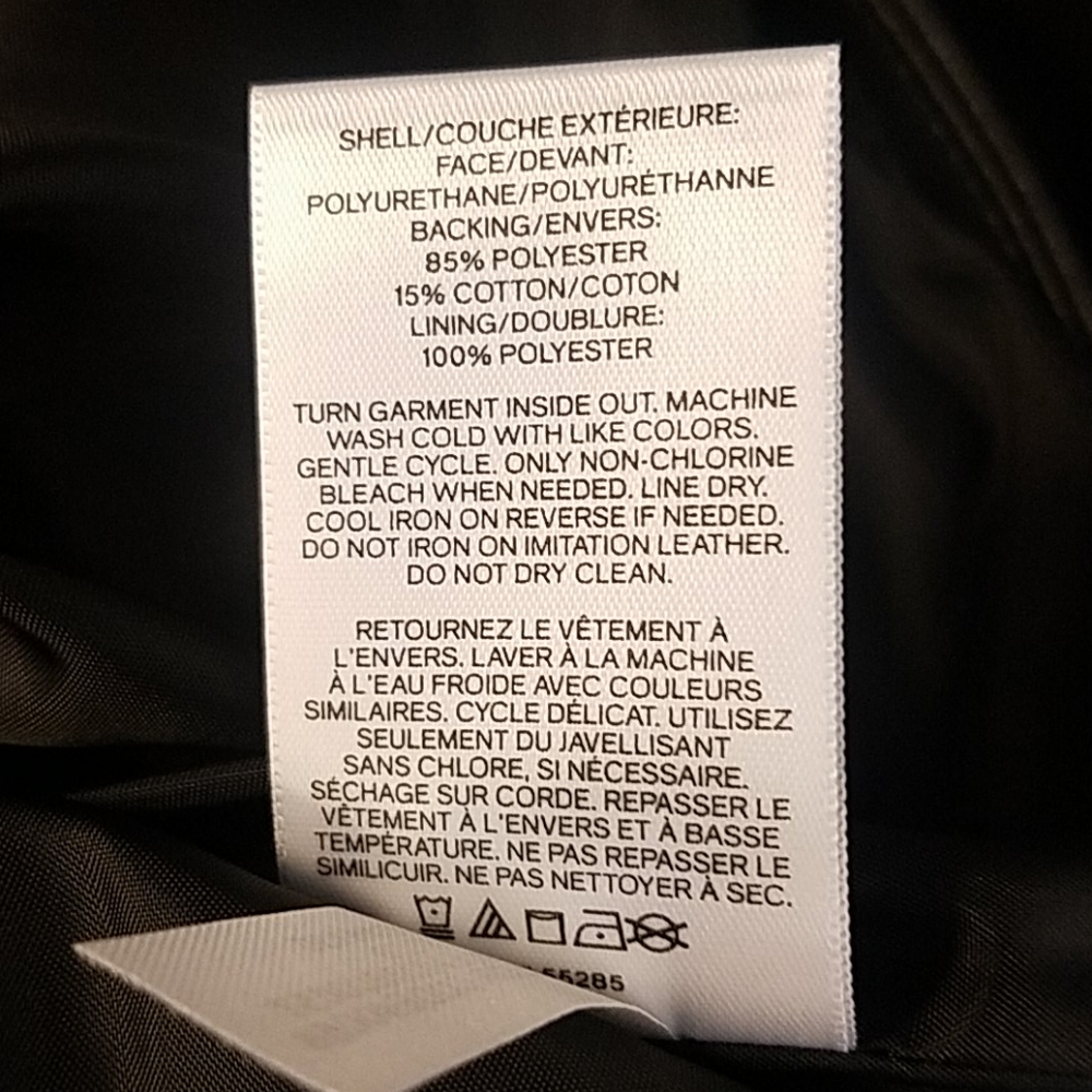 Express black minus the leather biker jacket - Picture 5 of 8